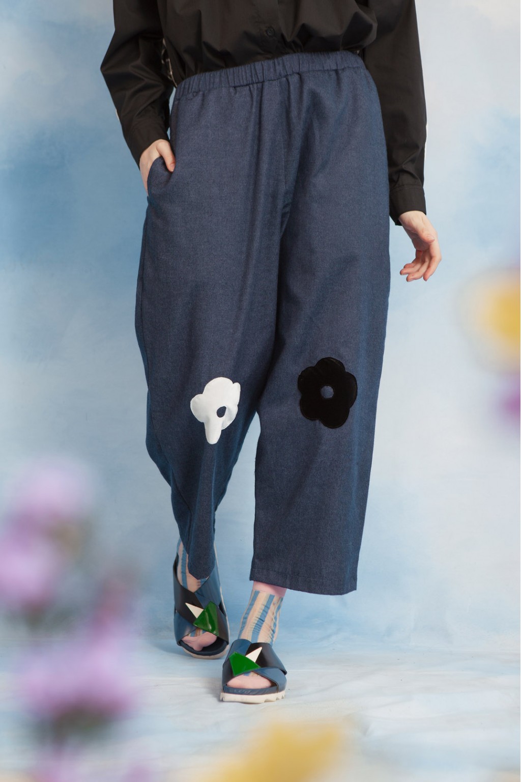 JUNO PANTS DARK BLUE